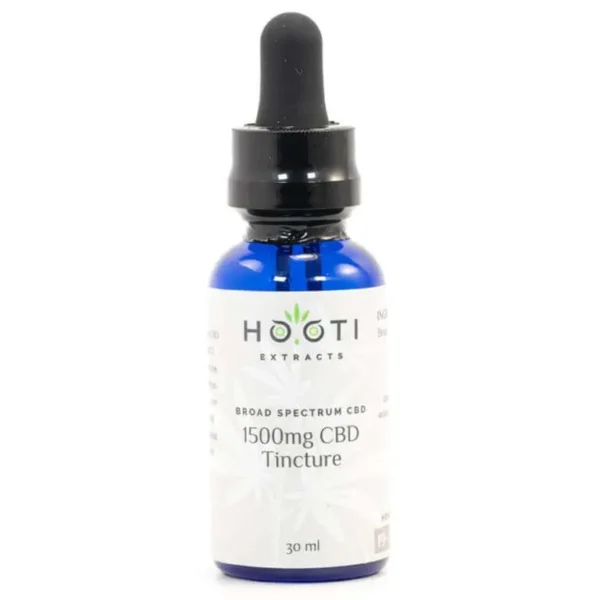 1500 mg de teinture CBD (extraits de Hooti)