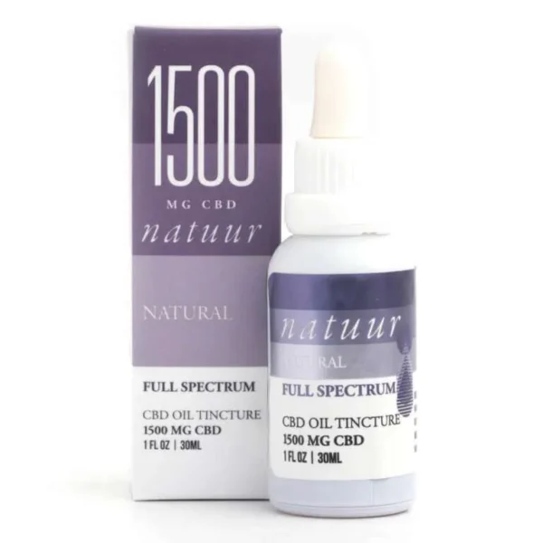 Plnospektrálna tinktúra Natuur 1500 mg CBD